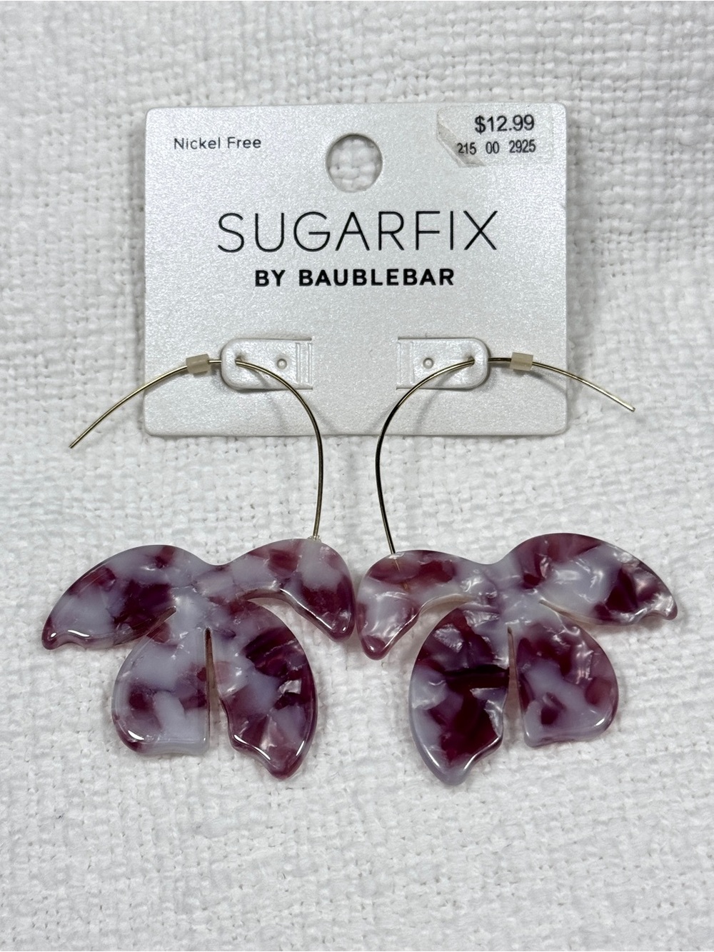 NEW Sugarfix by Baublebar Thread Bow Earrings